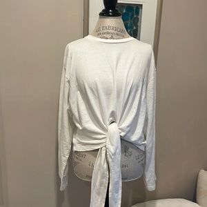Zara Tie Sweatshirt